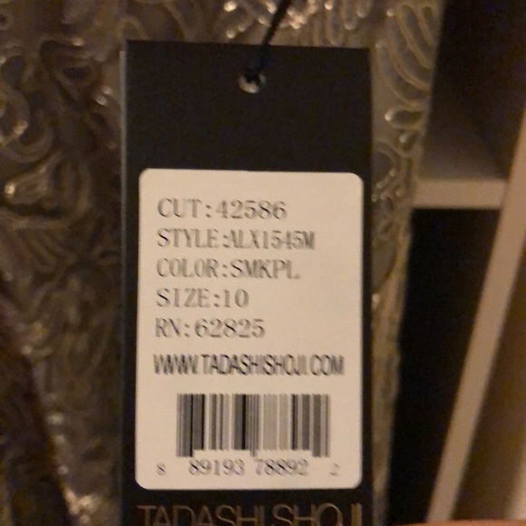 Gorgeous Tadashi Shoji dress -gold/metallic olive - Picture 6 of 12